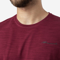 Slub Tee Maroon
