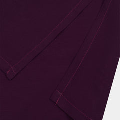 Moroccan Thobe Burgandy