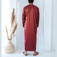 Stabraq Thawb Maroon