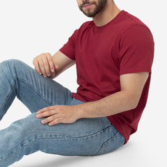 Basic Tee Maroon