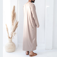 Stabraq Thawb Beige