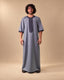 Moroccan Summer Thawb Dusty Sky