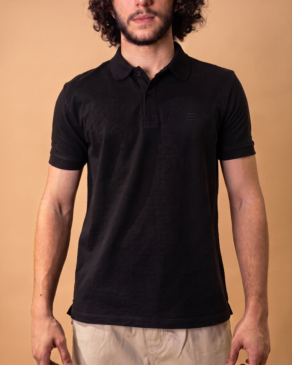 Polo T-Shirt Black