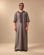 Moroccan Summer Thawb Sage Gray