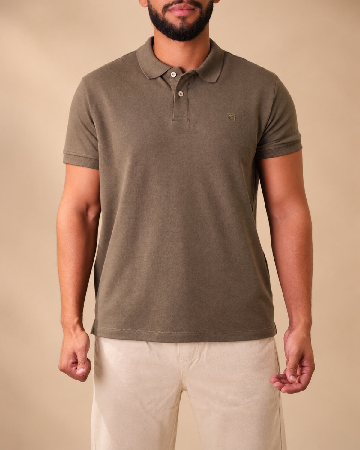 Polo T-Shirt Olive Main image