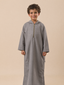 Kids Jilbab Silver