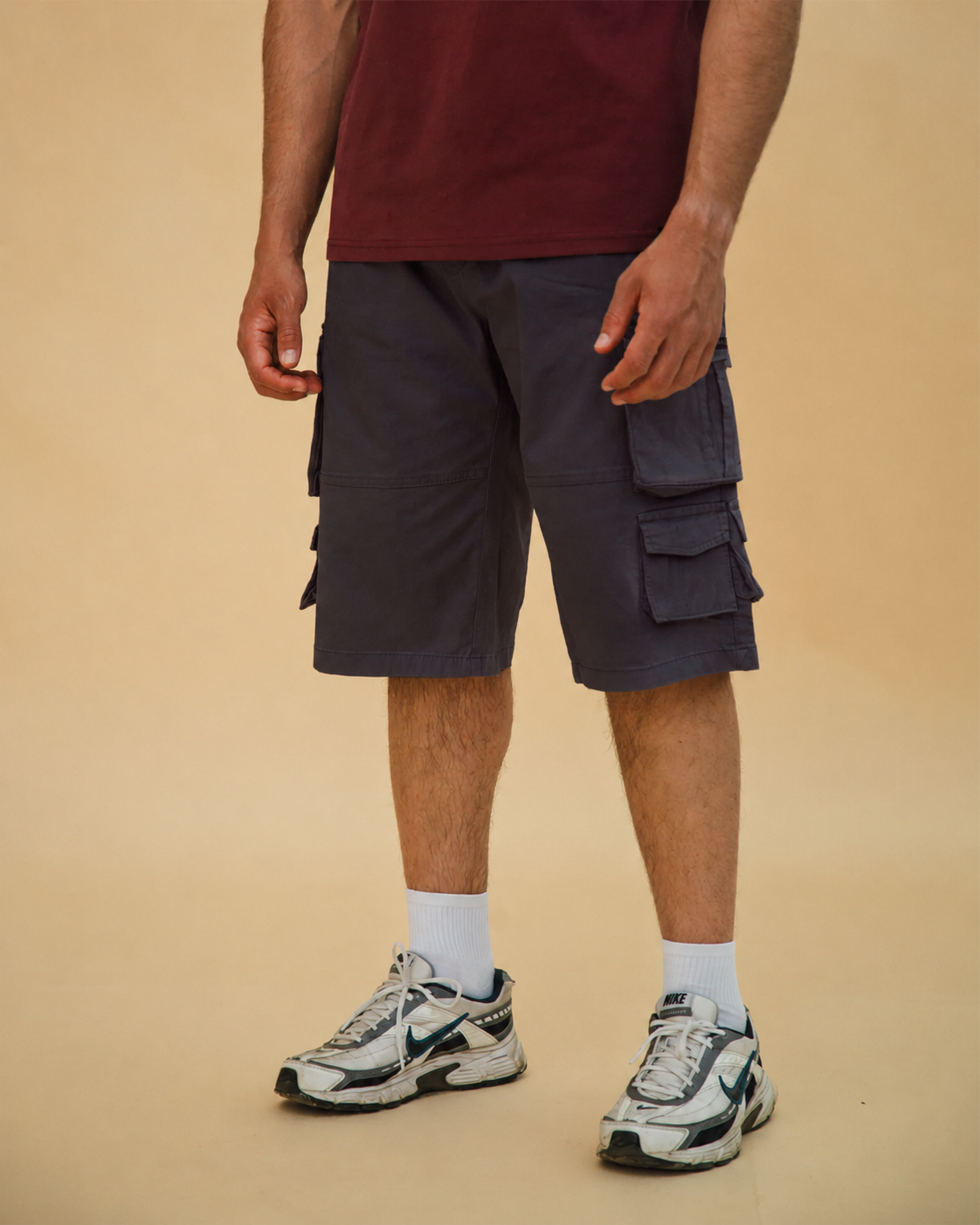 Work Shorts Slate Gray