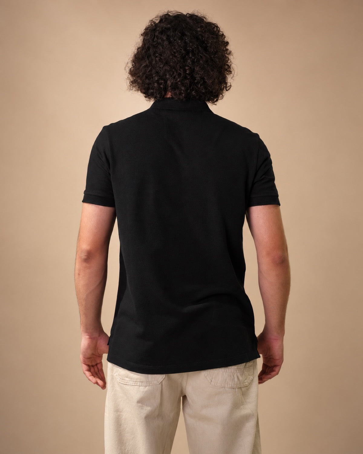 Polo T-Shirt Black Secondary image