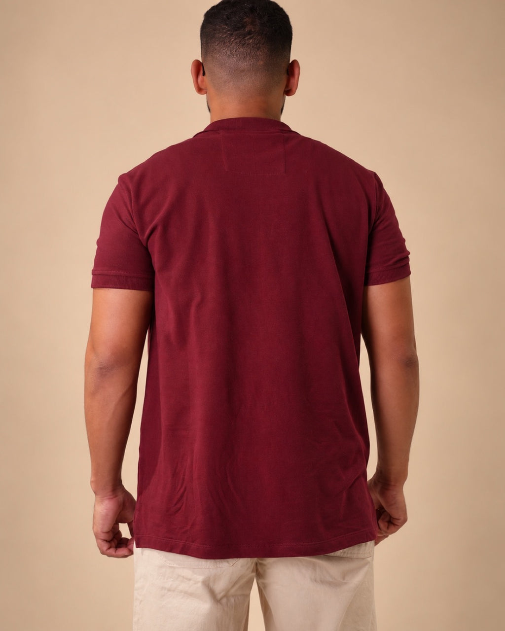 Polo T-Shirt Maroon