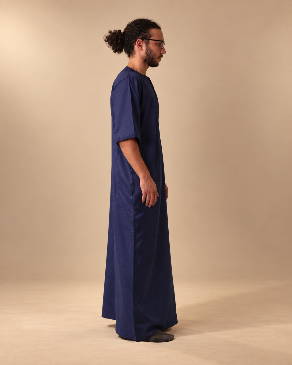 Moroccan Summer Thawb Rich Blue