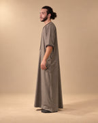 Moroccan Summer Thawb Sage Gray