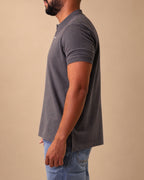 Polo T-Shirt Iron Gray