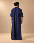 Moroccan Summer Thawb Rich Blue