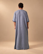 Moroccan Summer Thawb Dusty Sky
