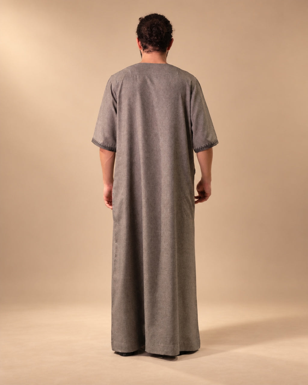 Moroccan Summer Thawb Sage Gray