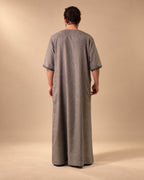 Moroccan Summer Thawb Sage Gray