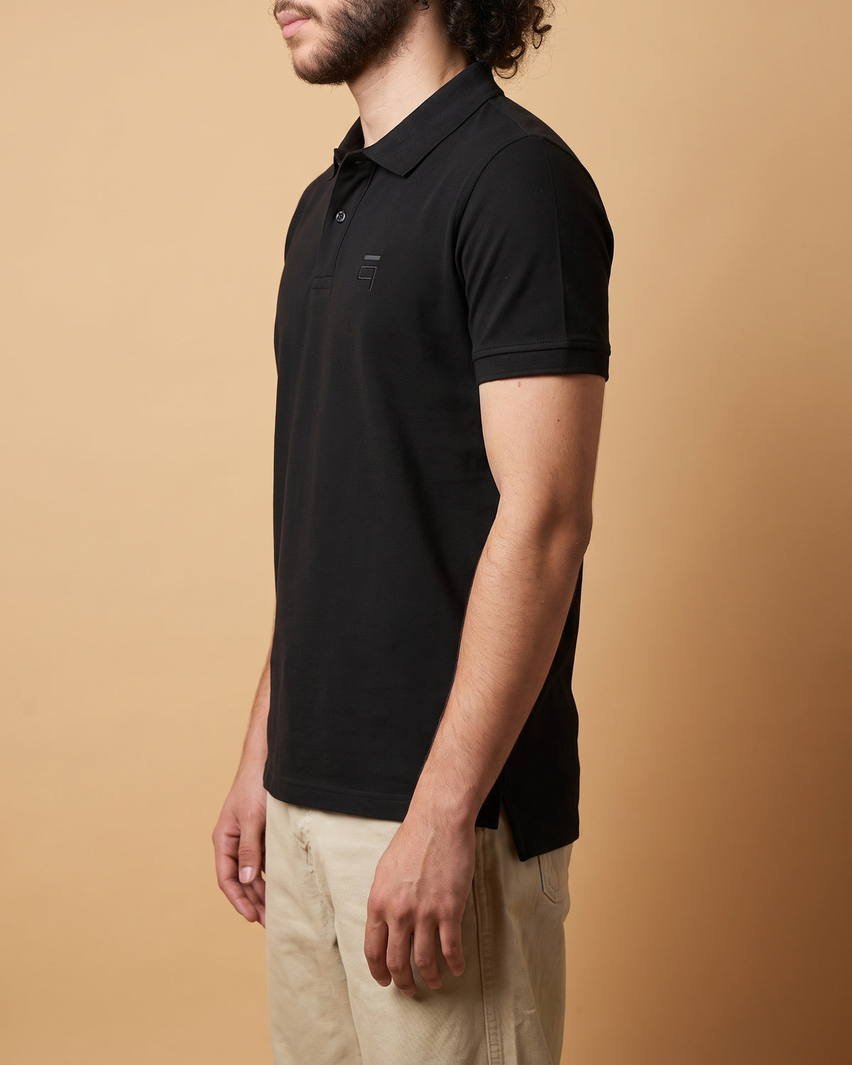Polo T-Shirt Black Secondary image