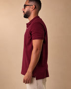 Polo T-Shirt Maroon