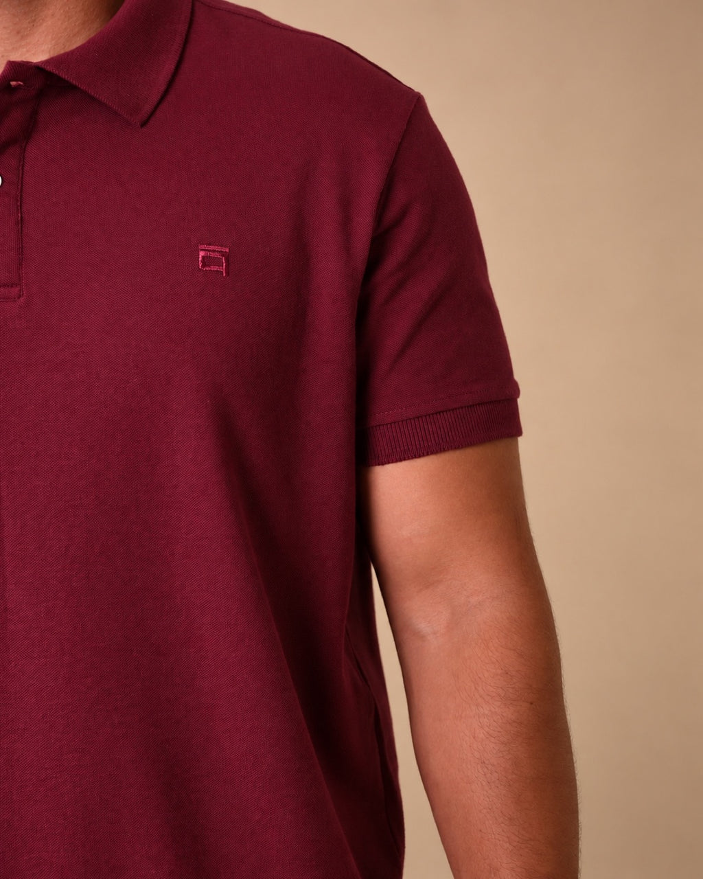 Polo T-Shirt Maroon