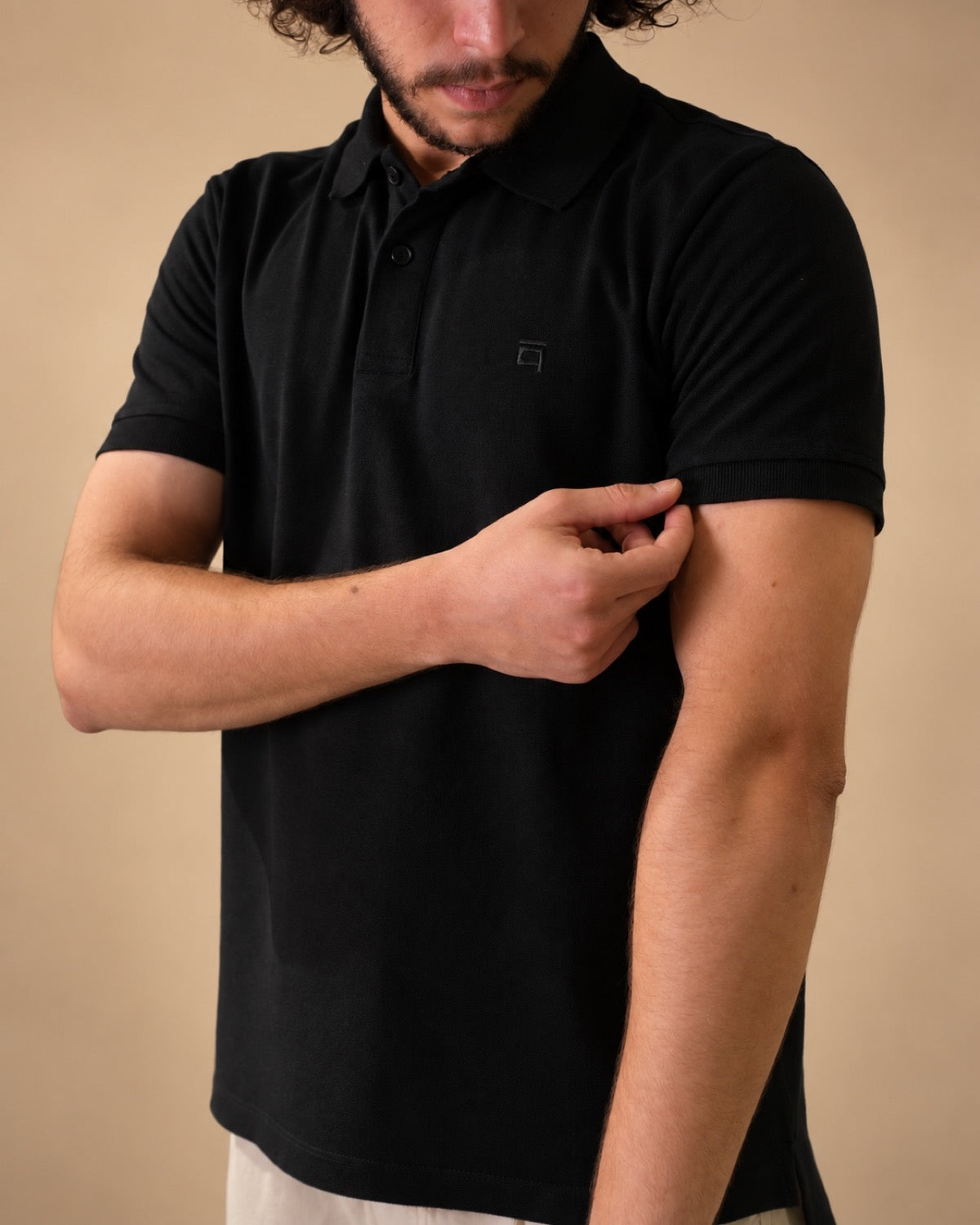 Polo T-Shirt Black