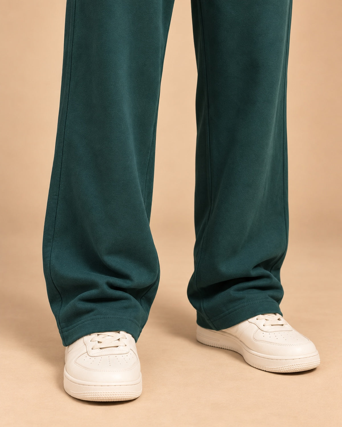 Wide-Leg Sweatpants Deep Teal Secondary image