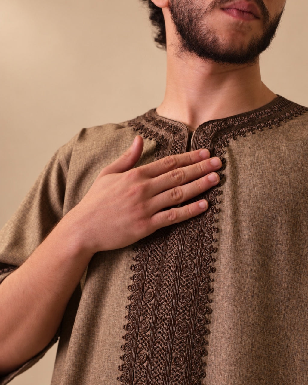 Moroccan Summer Thawb Sand