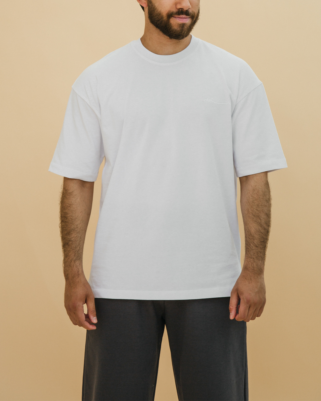 Crew-Neck SajdaFlap™️ Tee
 White Main image