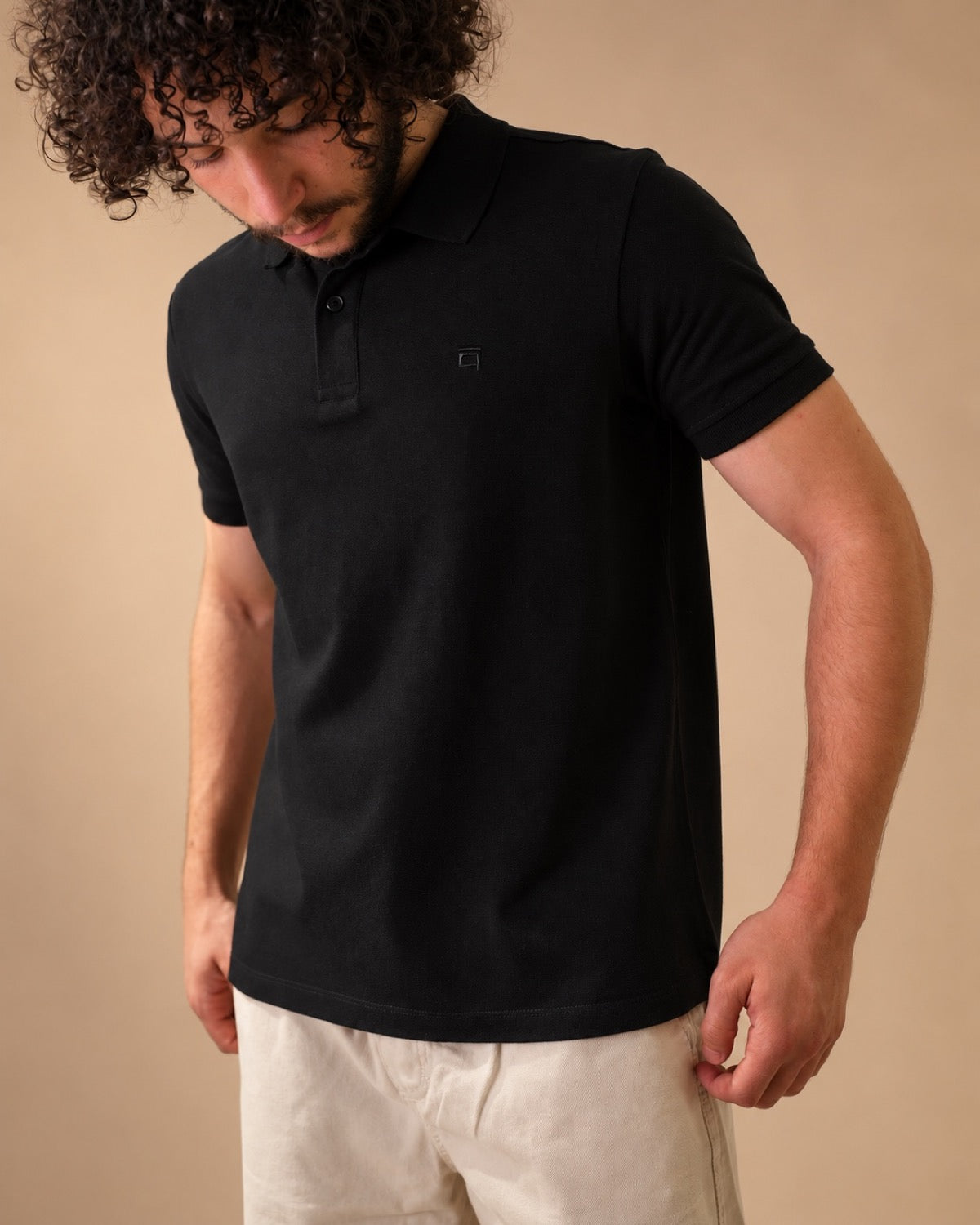 Polo T-Shirt Black