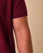 Polo T-Shirt Maroon
