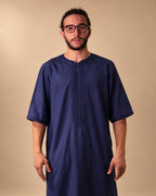Moroccan Summer Thawb Rich Blue
