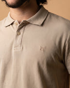 Polo T-Shirt Beige