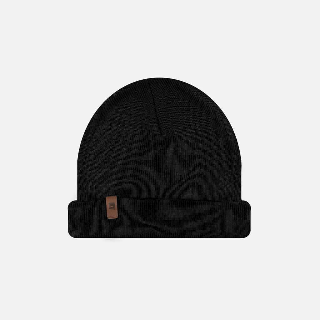 Signature beanie Black