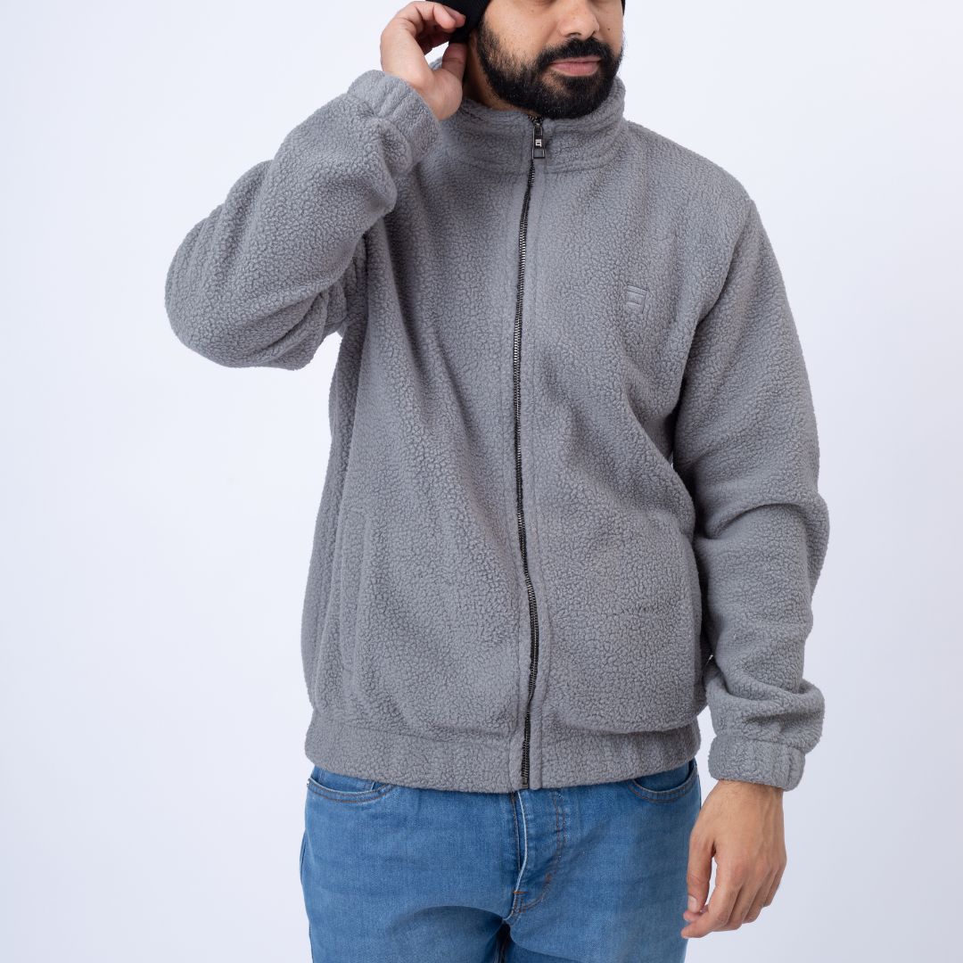 تيدي جاكيت. رمادي Main image