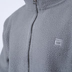 تيدي جاكيت. رمادي