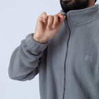 تيدي جاكيت. رمادي