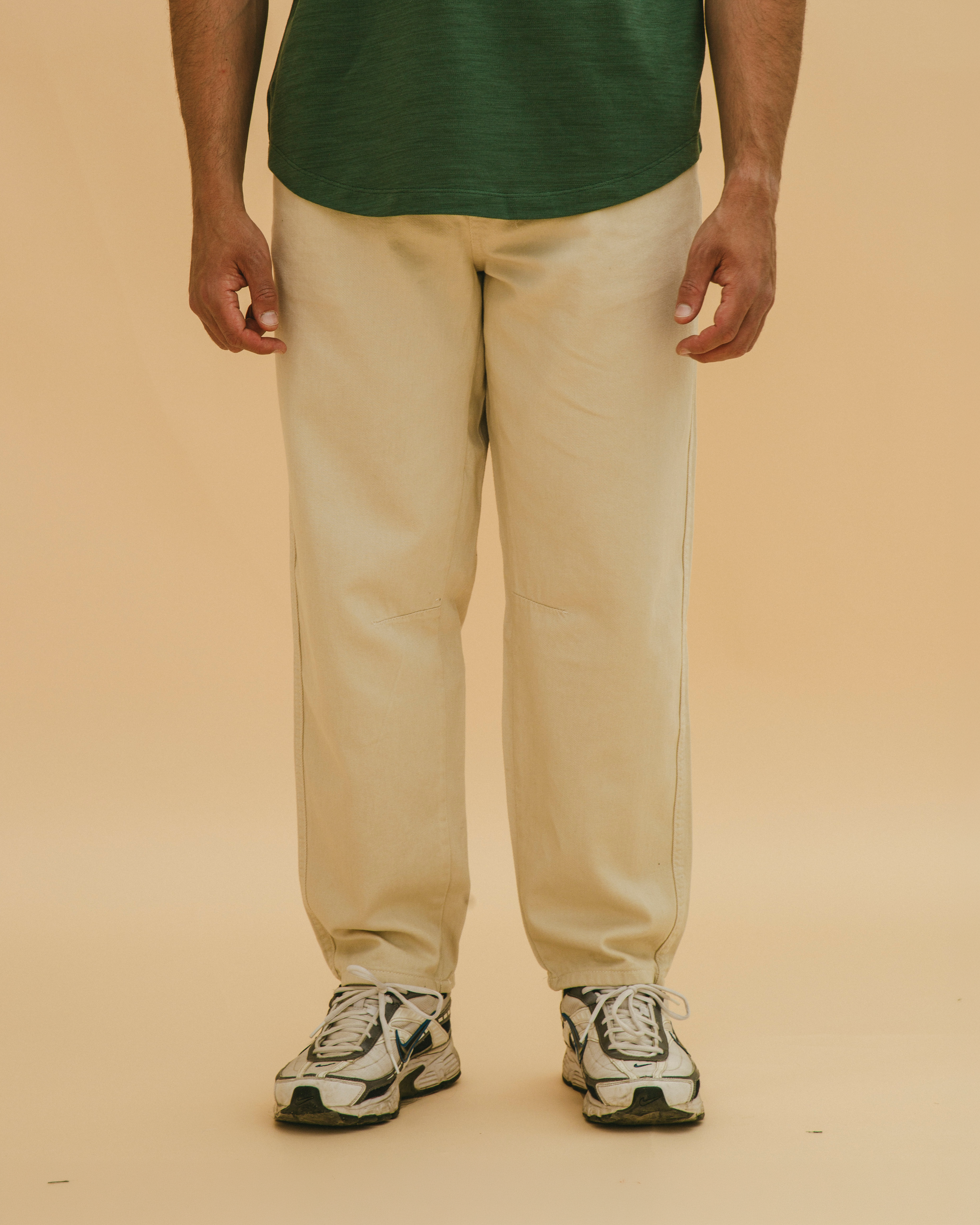 Loose Fit Jogger Light Beige Main image