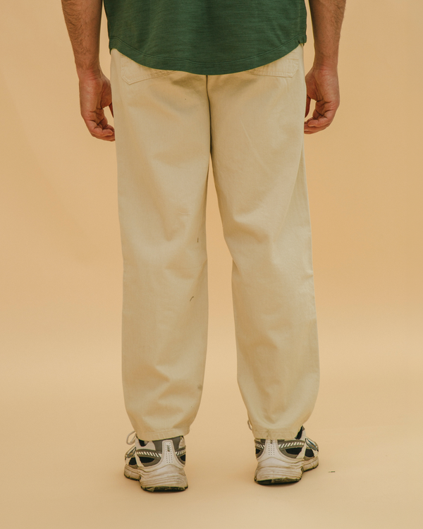 Loose Fit Jogger Light Beige