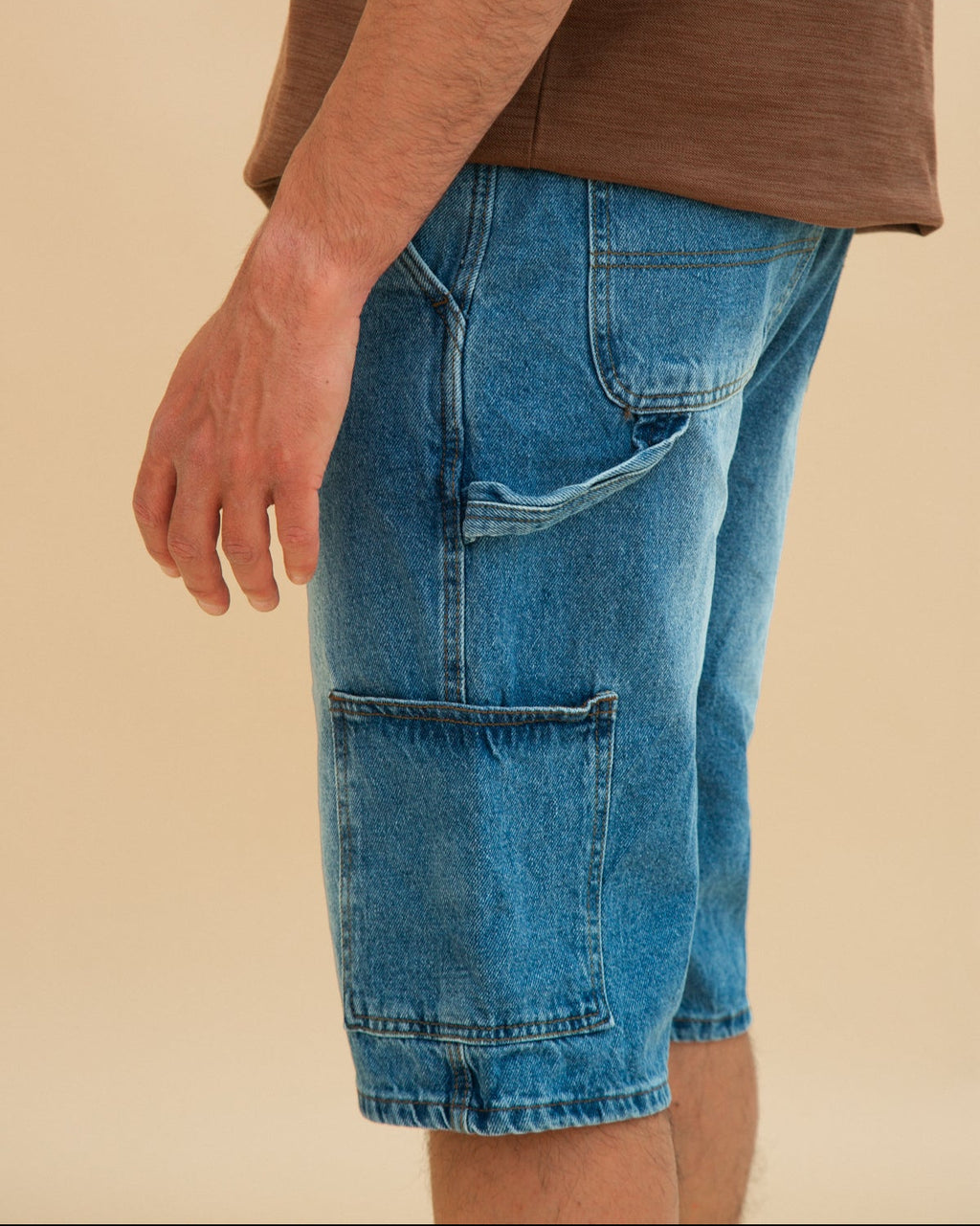 Denim Shorts light blue
