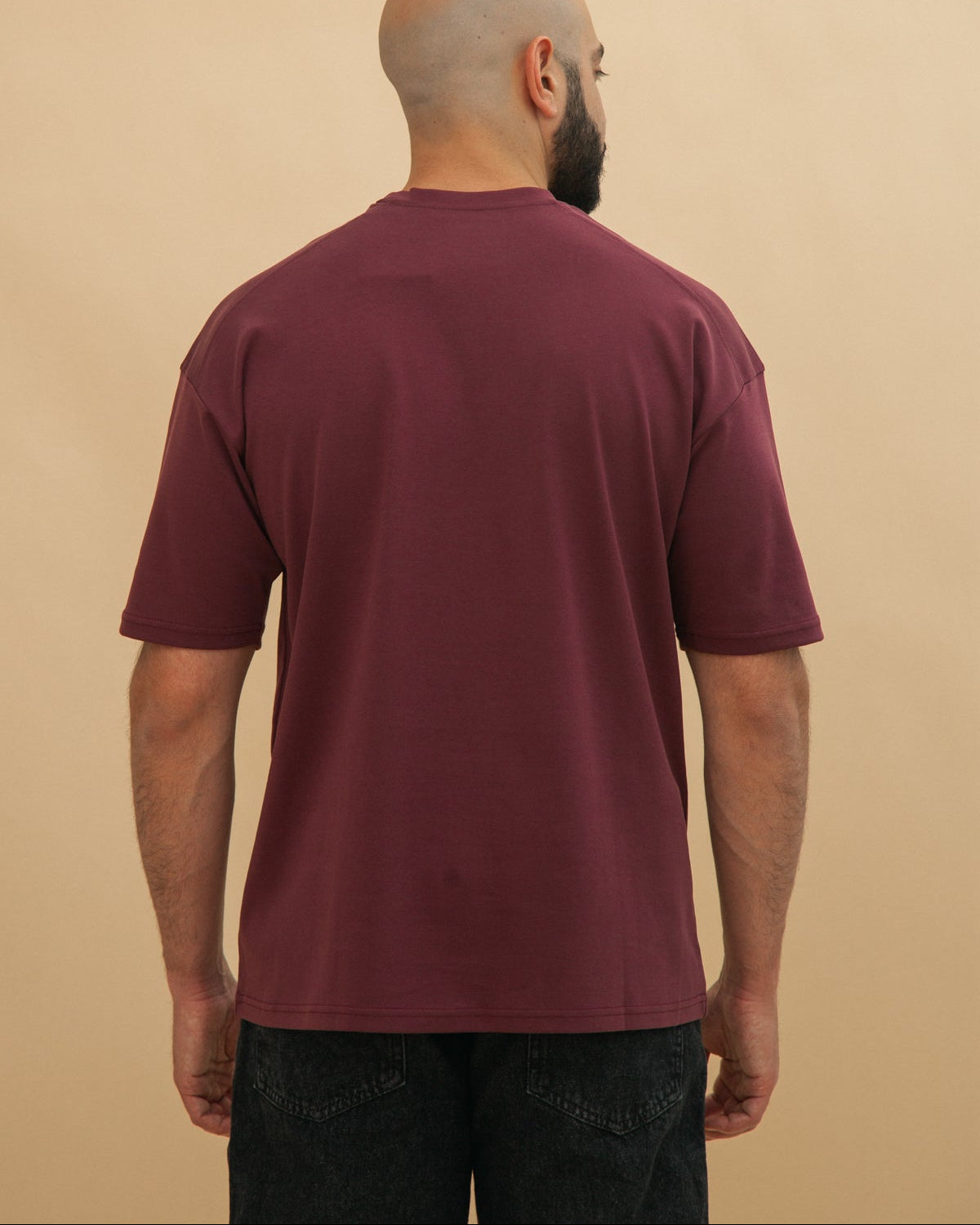 AXIS Seam Tee – Maroon