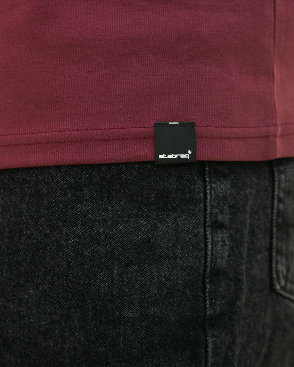 AXIS Seam Tee – Maroon