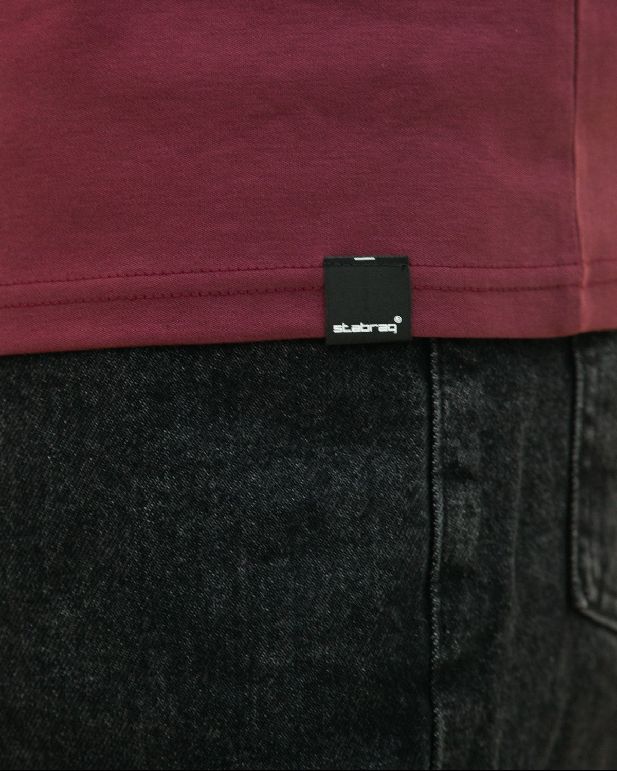 AXIS Seam Tee – Maroon