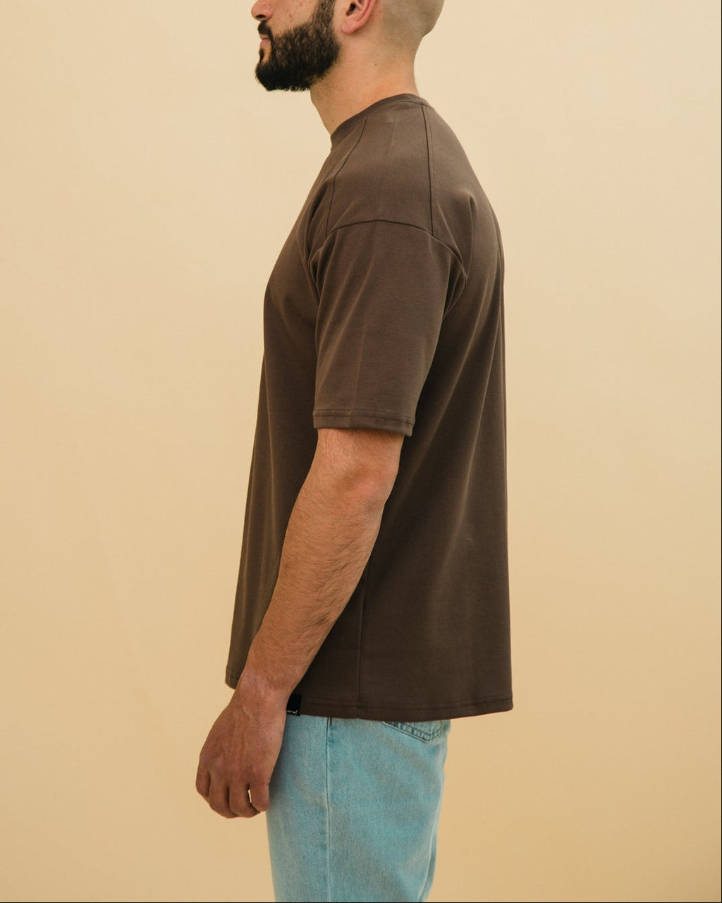 AXIS Seam Tee – Dark Brown