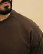 AXIS Seam Tee – Dark Brown