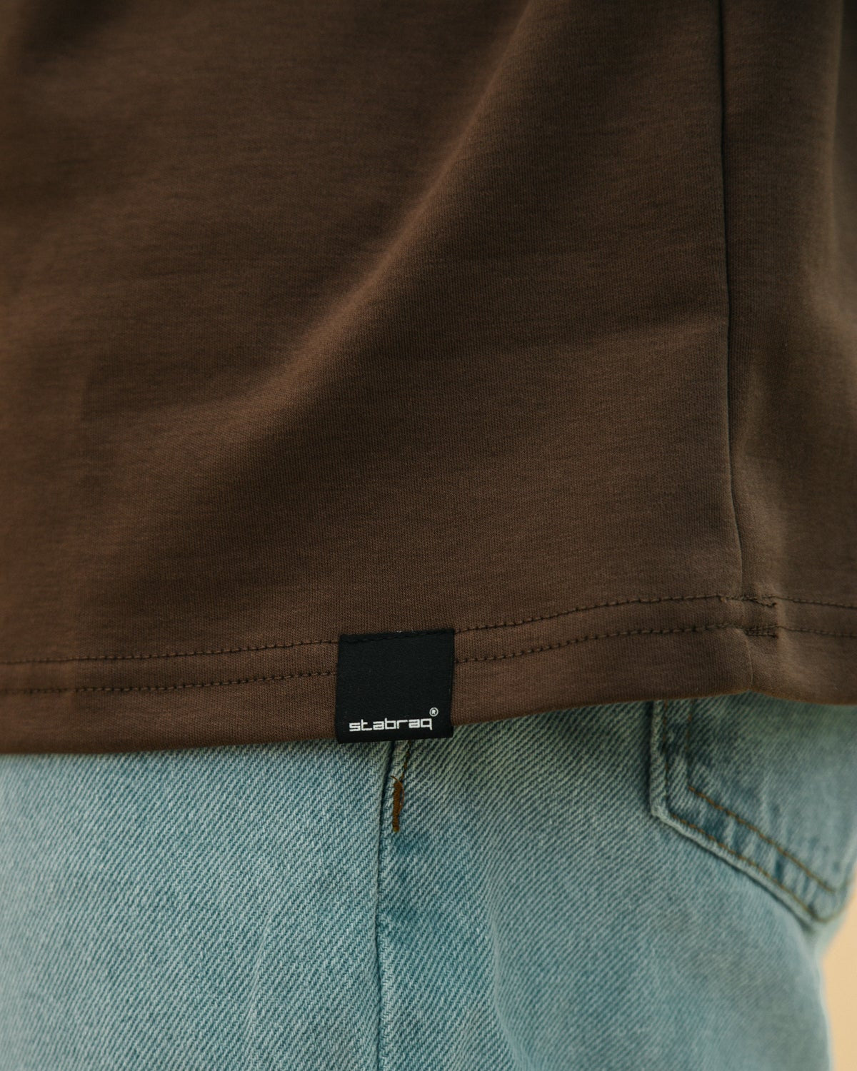 AXIS Seam Tee – Dark Brown
