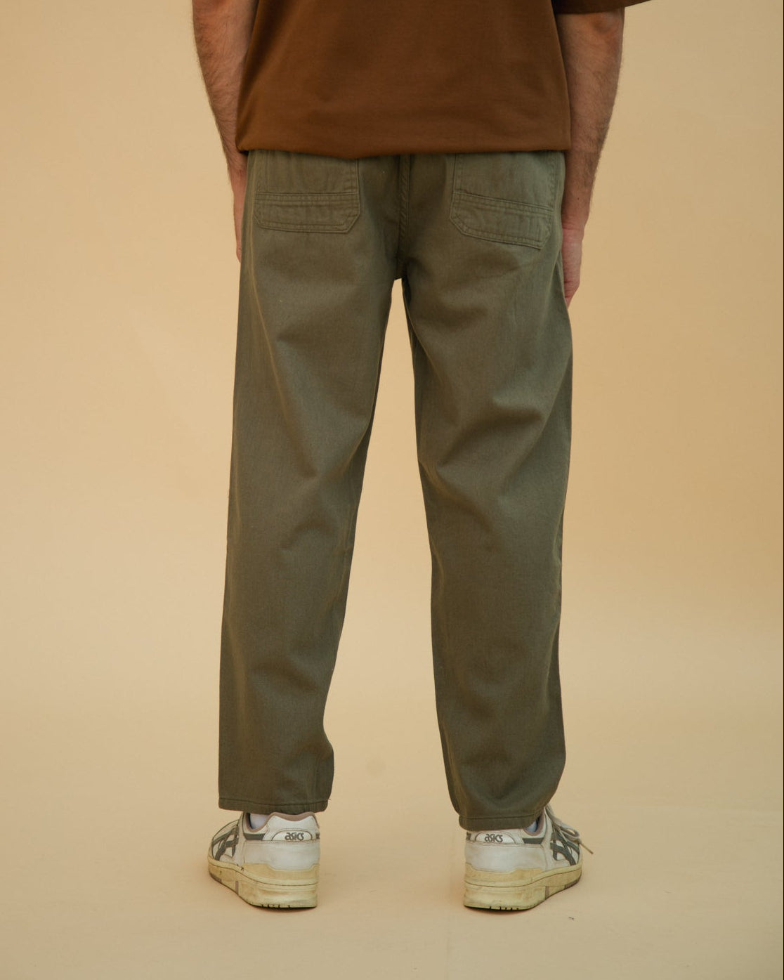 Loose Fit Jogger Khaki