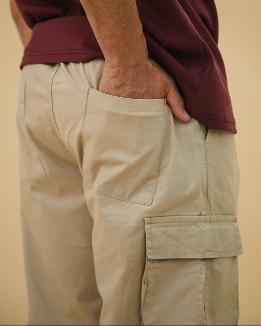 Work Shorts Beige