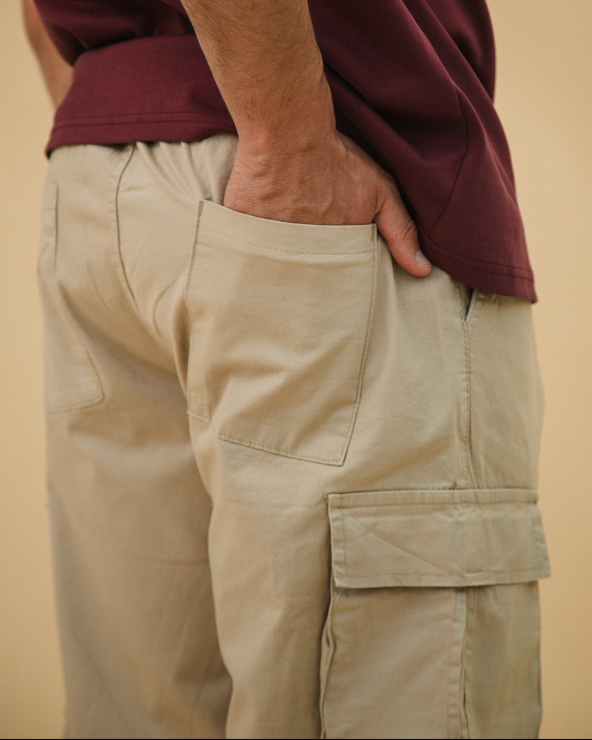 Work Shorts Beige