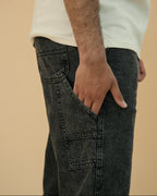 Denim Shorts Black