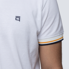 White/ Yellow-Navy