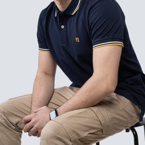 Navy/ White-Yellow